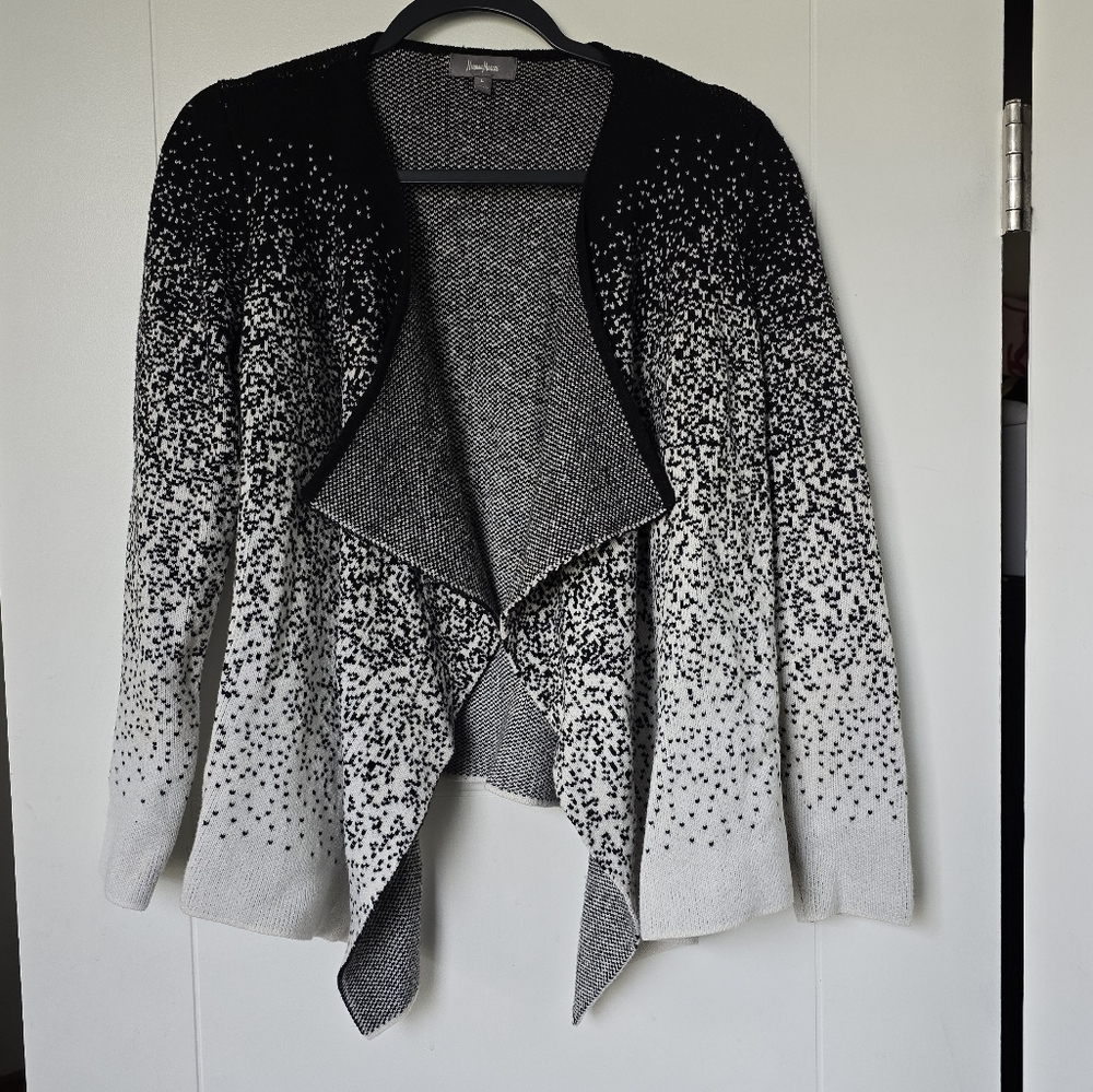 Neiman Marcus ombre cardigan size L